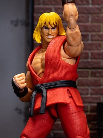 Street Fighter Ken 1/12 Scale Action Figure Gallery Image 2