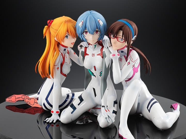 Rebuild of Evangelion KD Colle Asuka/Rei/Mari (Newtype Cover Ver