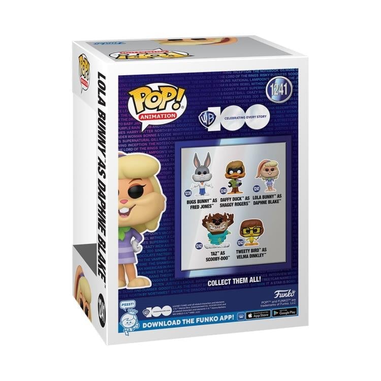 Pop! Animation: Warner Bros. 100th Anniversary Looney Tunes x Scooby-Doo - Lola Bunny as Daphne Blake Gallery Image 5