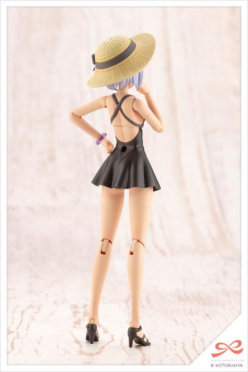 Sousai Shoujo Teien High School Takanashi Koyomi (Dreaming Style Black Swan Swimsuit) 1/10 Scale Model Kit Gallery Image 5