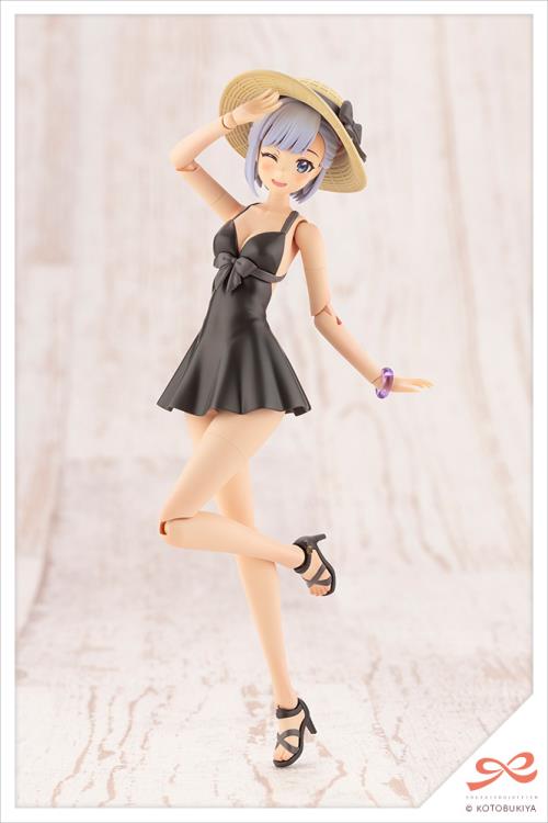 Sousai Shoujo Teien High School Takanashi Koyomi (Dreaming Style Black Swan Swimsuit) 1/10 Scale Model Kit Gallery Image 3