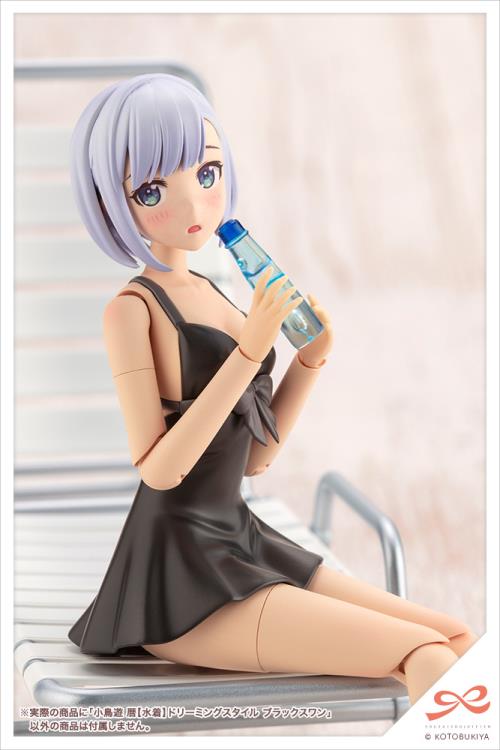 Sousai Shoujo Teien High School Takanashi Koyomi (Dreaming Style Black Swan Swimsuit) 1/10 Scale Model Kit Gallery Image 13