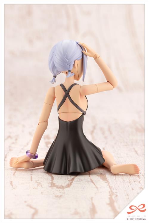 Sousai Shoujo Teien High School Takanashi Koyomi (Dreaming Style Black Swan Swimsuit) 1/10 Scale Model Kit Gallery Image 9