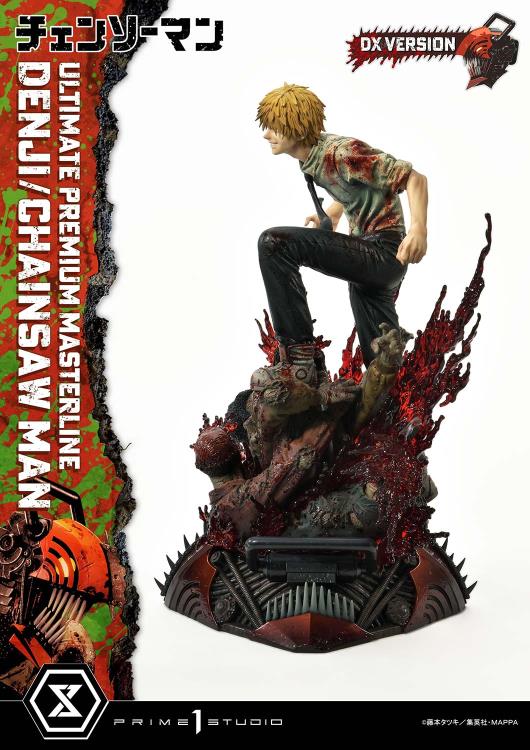 Chainsaw Man Ultimate Premium Masterline Chainsaw Man/Denji (DX Ver.) 1/4 Scale Statue Gallery Image 10