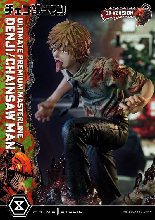 Chainsaw Man Ultimate Premium Masterline Chainsaw Man/Denji (DX Ver.) 1/4 Scale Statue Gallery Image 44
