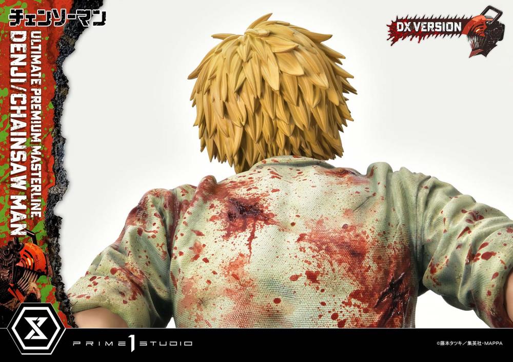 Chainsaw Man Ultimate Premium Masterline Chainsaw Man/Denji (DX Ver.) 1/4 Scale Statue Gallery Image 27