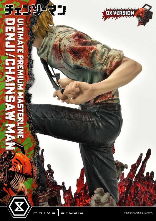 Chainsaw Man Ultimate Premium Masterline Chainsaw Man/Denji (DX Ver.) 1/4 Scale Statue Gallery Image 18
