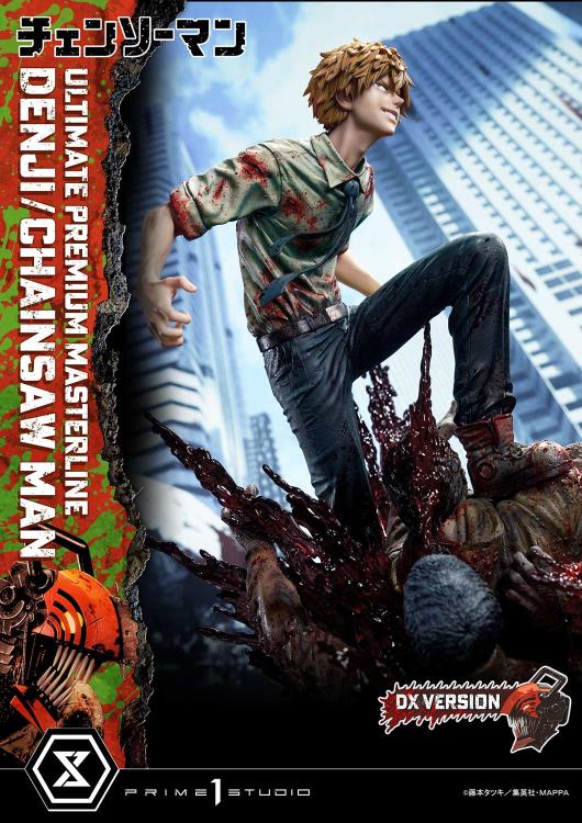 Chainsaw Man Ultimate Premium Masterline Chainsaw Man/Denji (DX Ver.) 1/4 Scale Statue Gallery Image 37
