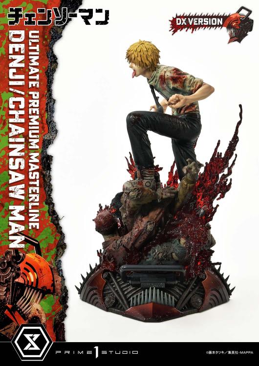 Chainsaw Man Ultimate Premium Masterline Chainsaw Man/Denji (DX Ver.) 1/4 Scale Statue Gallery Image 14