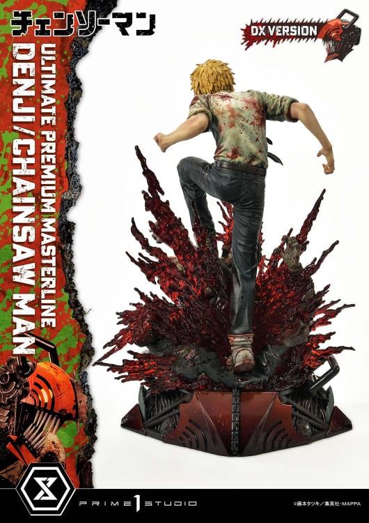 Chainsaw Man Ultimate Premium Masterline Chainsaw Man/Denji (DX Ver.) 1/4 Scale Statue Gallery Image 13