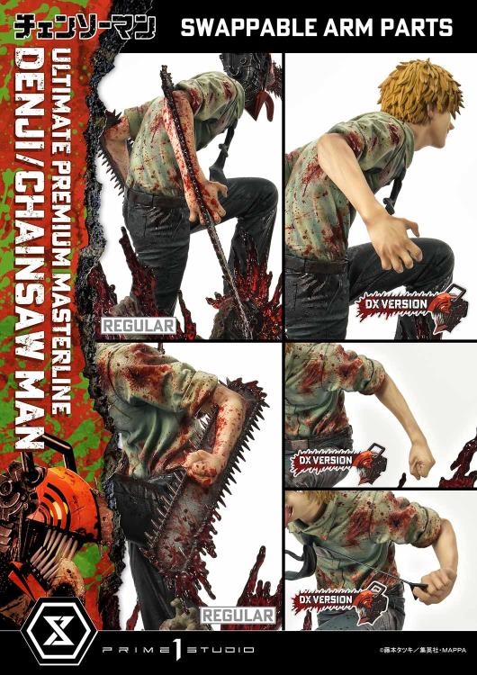 Chainsaw Man Ultimate Premium Masterline Chainsaw Man/Denji (DX Ver.) 1/4 Scale Statue Gallery Image 32