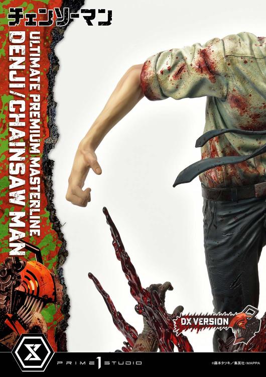 Chainsaw Man Ultimate Premium Masterline Chainsaw Man/Denji (DX Ver.) 1/4 Scale Statue Gallery Image 15
