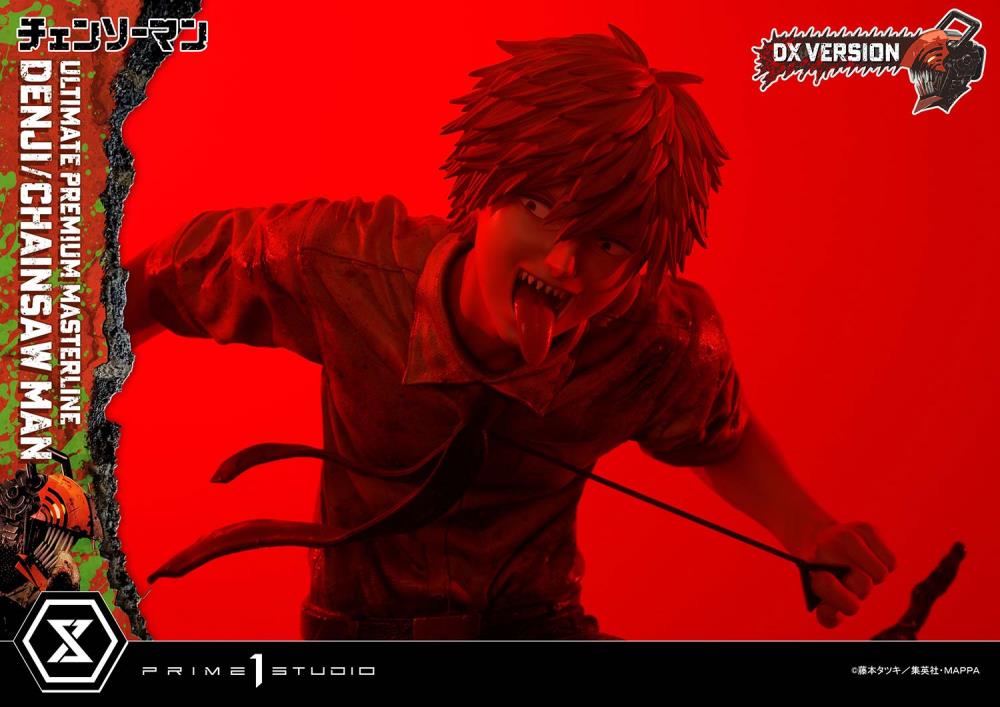 Chainsaw Man Ultimate Premium Masterline Chainsaw Man/Denji (DX Ver.) 1/4 Scale Statue Gallery Image 66