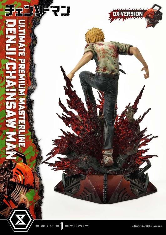 Chainsaw Man Ultimate Premium Masterline Chainsaw Man/Denji (DX Ver.) 1/4 Scale Statue Gallery Image 9