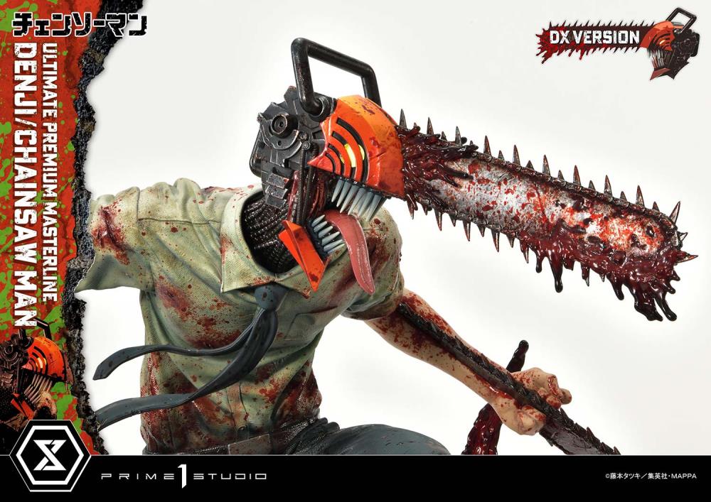 Chainsaw Man Ultimate Premium Masterline Chainsaw Man/Denji (DX Ver.) 1/4 Scale Statue Gallery Image 20