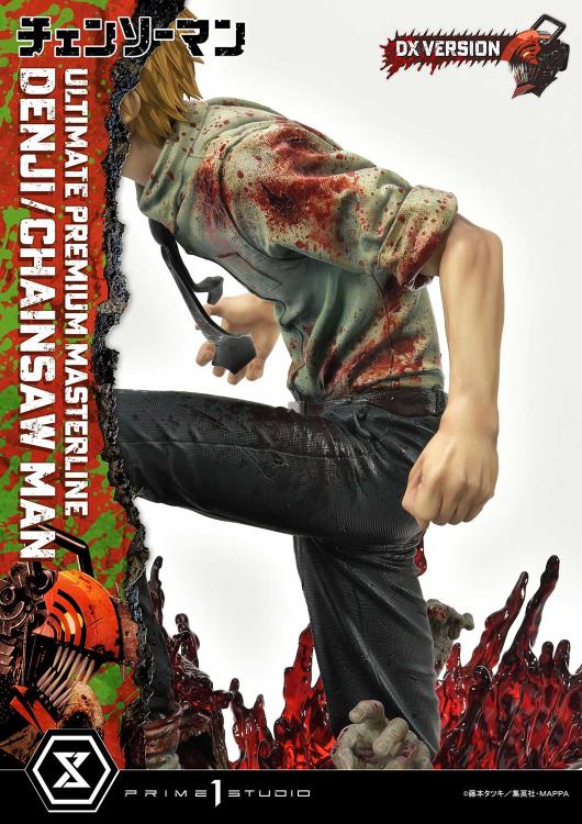Chainsaw Man Ultimate Premium Masterline Chainsaw Man/Denji (DX Ver.) 1/4 Scale Statue Gallery Image 16