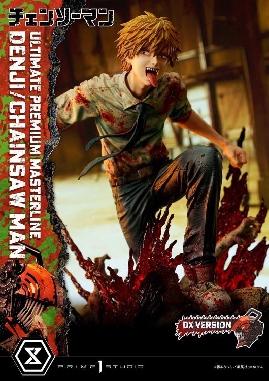 Chainsaw Man Ultimate Premium Masterline Chainsaw Man/Denji (DX Ver.) 1/4 Scale Statue Gallery Image 46