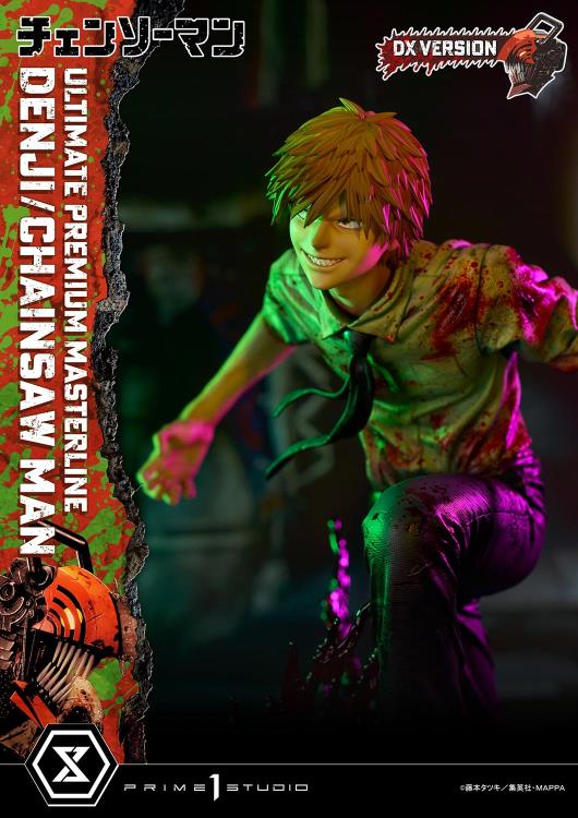 Chainsaw Man Ultimate Premium Masterline Chainsaw Man/Denji (DX Ver.) 1/4 Scale Statue Gallery Image 43