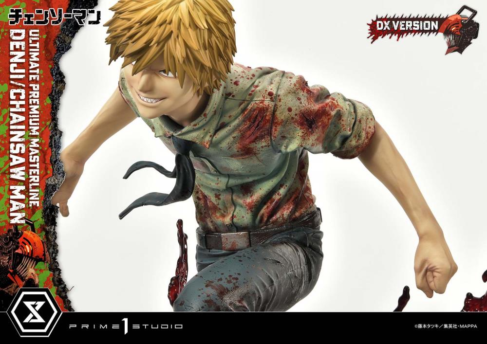 Chainsaw Man Ultimate Premium Masterline Chainsaw Man/Denji (DX Ver.) 1/4 Scale Statue Gallery Image 23