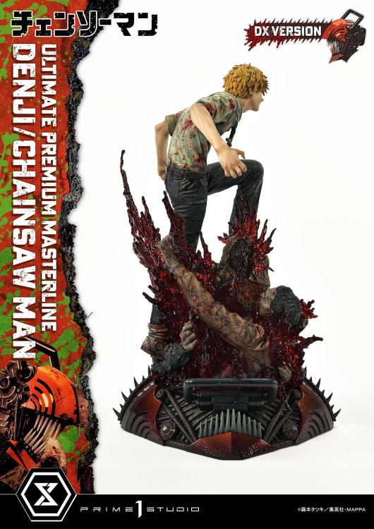 Chainsaw Man Ultimate Premium Masterline Chainsaw Man/Denji (DX Ver.) 1/4 Scale Statue Gallery Image 8