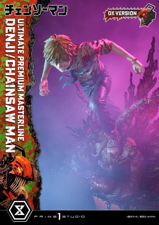Chainsaw Man Ultimate Premium Masterline Chainsaw Man/Denji (DX Ver.) 1/4 Scale Statue Gallery Image 42