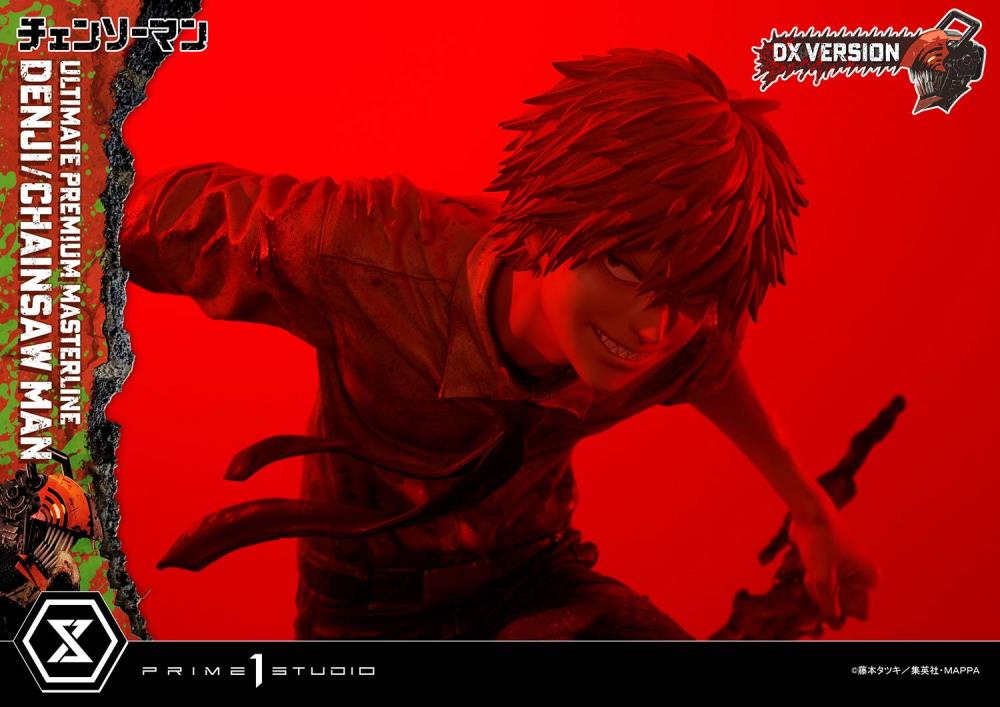 Chainsaw Man Ultimate Premium Masterline Chainsaw Man/Denji (DX Ver.) 1/4 Scale Statue Gallery Image 65
