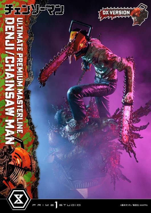 Chainsaw Man Ultimate Premium Masterline Chainsaw Man/Denji (DX Ver.) 1/4 Scale Statue Gallery Image 41