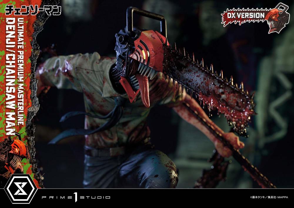 Chainsaw Man Ultimate Premium Masterline Chainsaw Man/Denji (DX Ver.) 1/4 Scale Statue Gallery Image 55