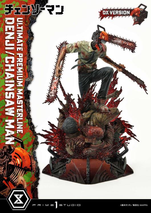 Chainsaw Man Ultimate Premium Masterline Chainsaw Man/Denji (DX Ver.) 1/4 Scale Statue Gallery Image 3