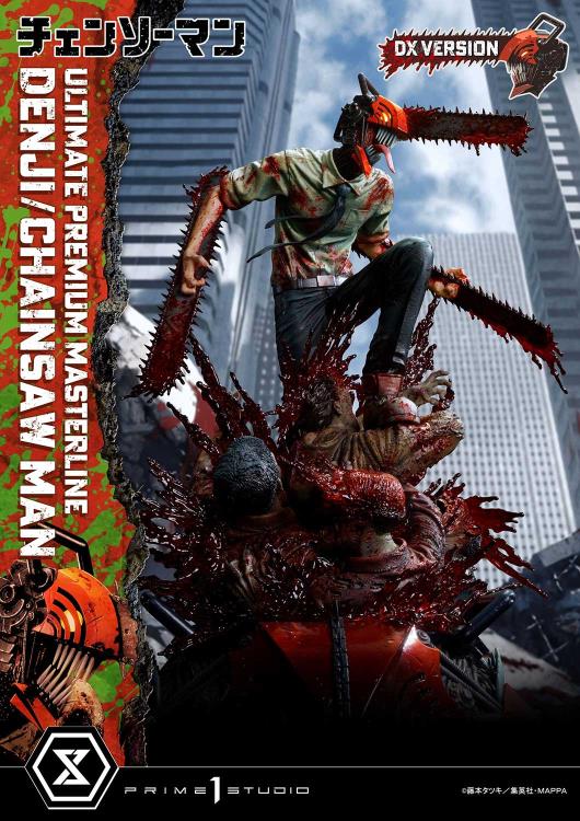 Chainsaw Man Ultimate Premium Masterline Chainsaw Man/Denji (DX Ver.) 1/4 Scale Statue Gallery Image 35