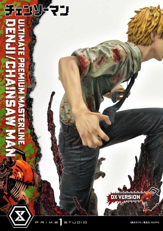 Chainsaw Man Ultimate Premium Masterline Chainsaw Man/Denji (DX Ver.) 1/4 Scale Statue Gallery Image 17