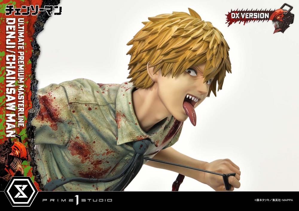 Chainsaw Man Ultimate Premium Masterline Chainsaw Man/Denji (DX Ver.) 1/4 Scale Statue Gallery Image 31