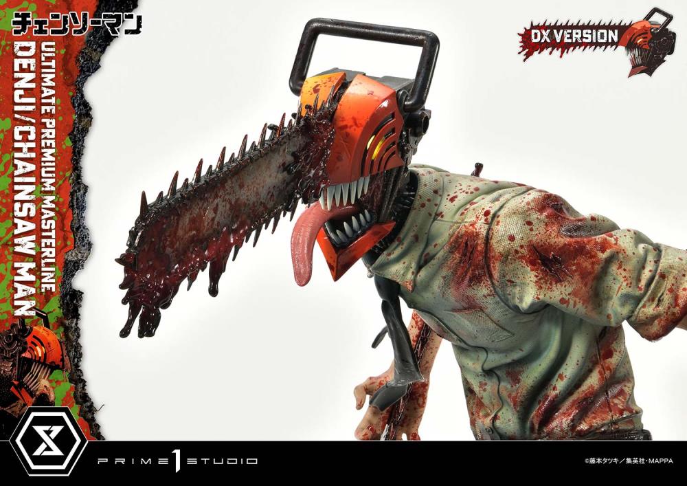 Chainsaw Man Ultimate Premium Masterline Chainsaw Man/Denji (DX Ver.) 1/4 Scale Statue Gallery Image 21