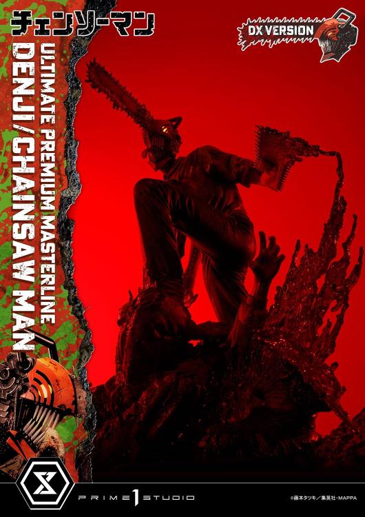 Chainsaw Man Ultimate Premium Masterline Chainsaw Man/Denji (DX Ver.) 1/4 Scale Statue Gallery Image 39