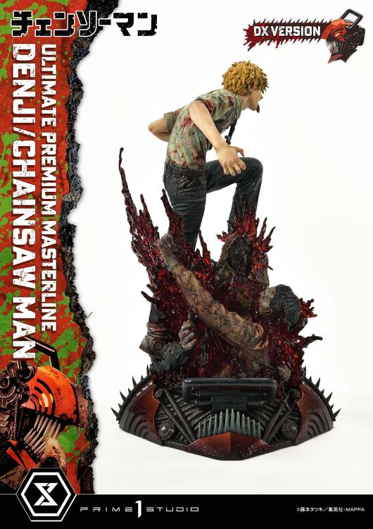 Chainsaw Man Ultimate Premium Masterline Chainsaw Man/Denji (DX Ver.) 1/4 Scale Statue Gallery Image 12