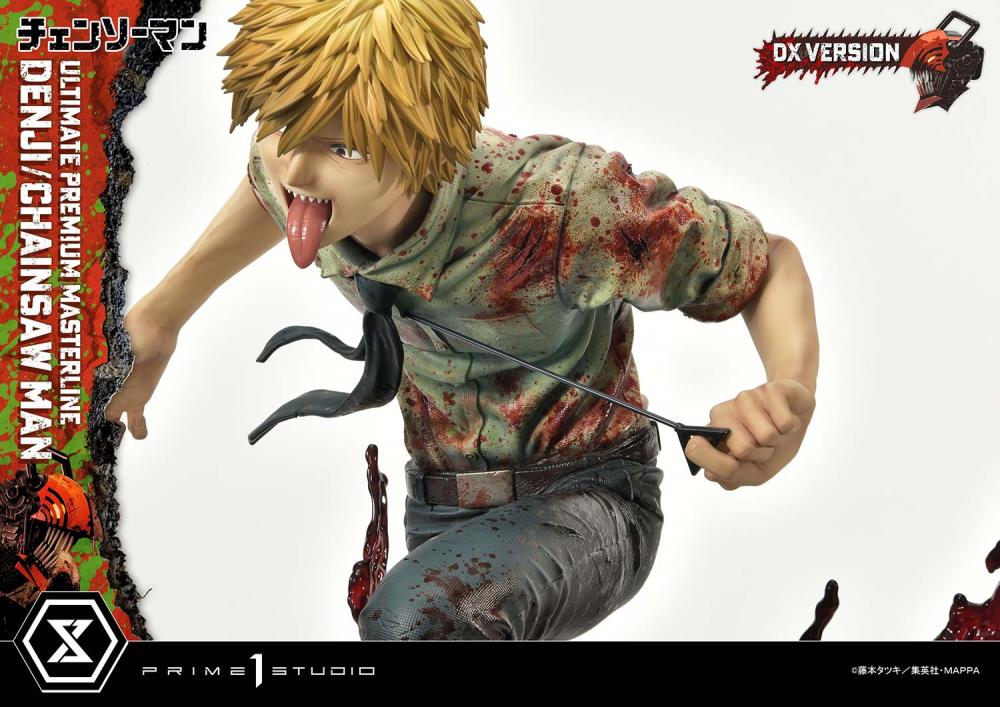Chainsaw Man Ultimate Premium Masterline Chainsaw Man/Denji (DX Ver.) 1/4 Scale Statue Gallery Image 28