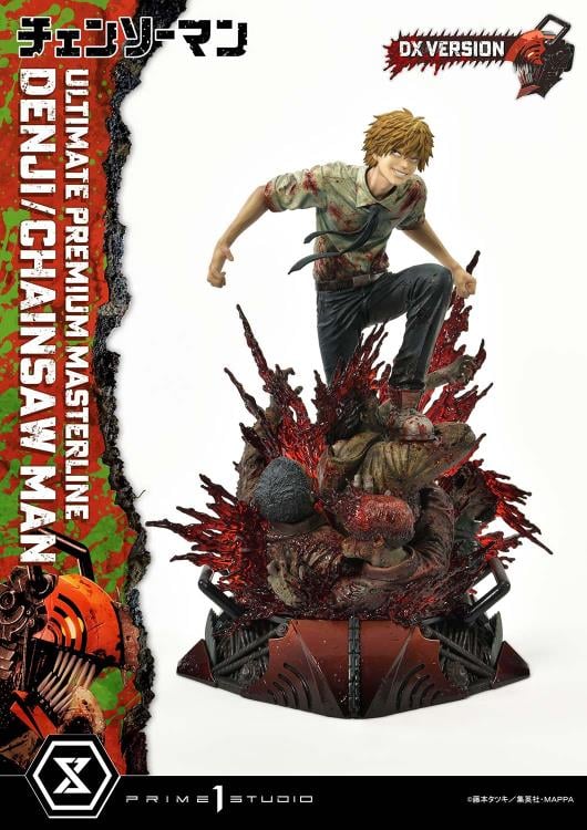 Chainsaw Man Ultimate Premium Masterline Chainsaw Man/Denji (DX Ver.) 1/4 Scale Statue Gallery Image 7