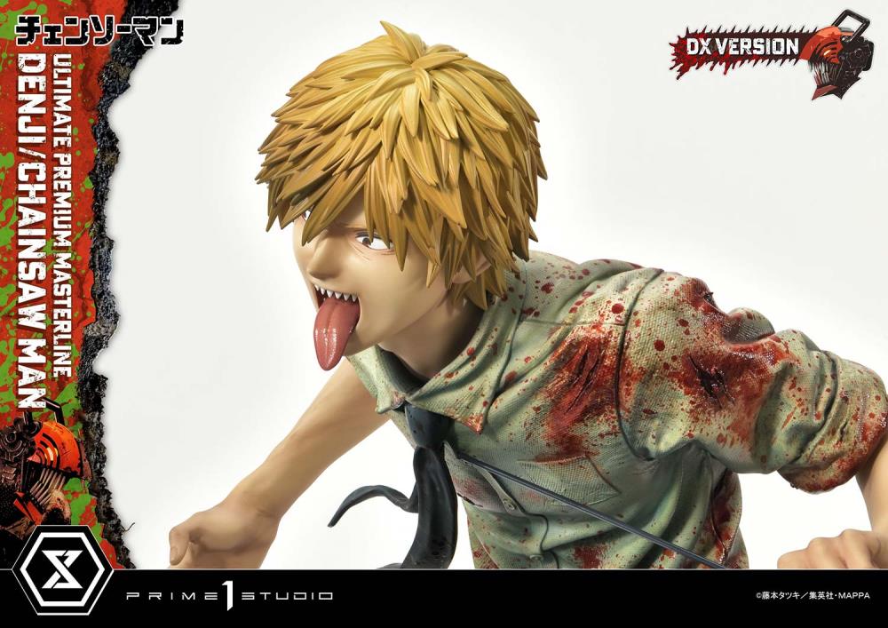 Chainsaw Man Ultimate Premium Masterline Chainsaw Man/Denji (DX Ver.) 1/4 Scale Statue Gallery Image 29
