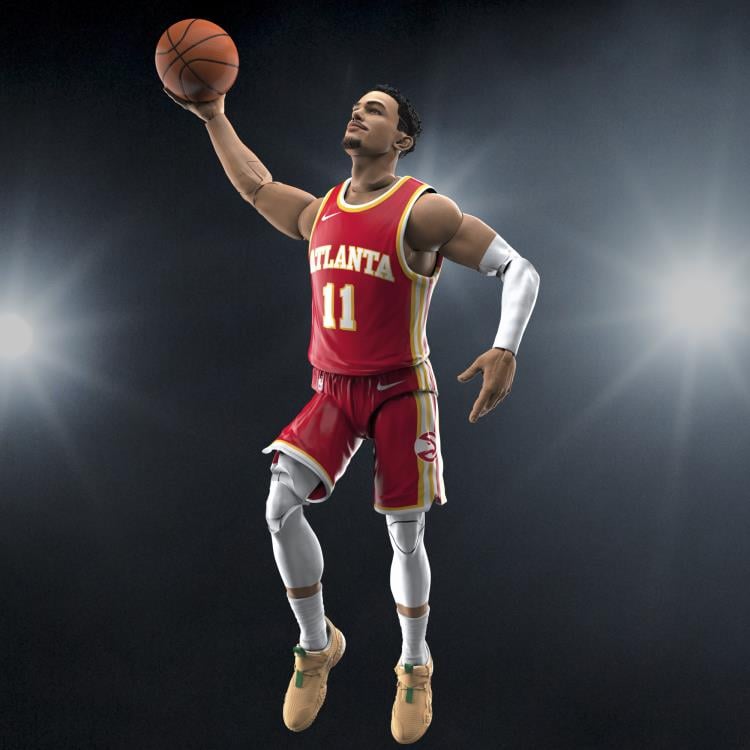 NBA Starting Lineup Series 1 Trae Young (Atlanta Hawks) Gallery Image 9