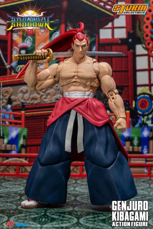 Samurai Shodown Genjuro Kibagami 1/12 Scale BBTS Exclusive Action Figure Gallery Image 12