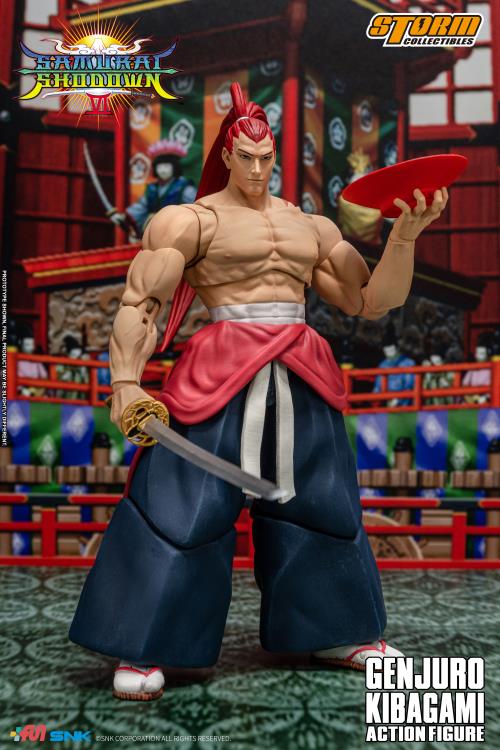 Samurai Shodown Genjuro Kibagami 1/12 Scale BBTS Exclusive Action Figure Gallery Image 8