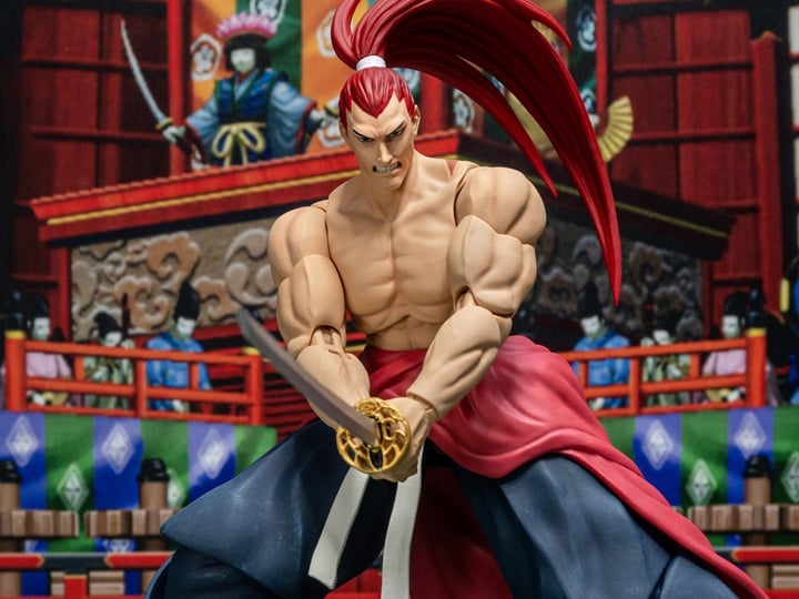 Samurai Shodown Genjuro Kibagami 1/12 Scale BBTS Exclusive Action Figure Gallery Image 1