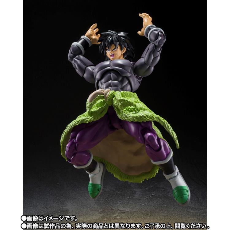 Dragon Ball Super: Super Hero S.H.Figuarts Broly Exclusive Action Figure Gallery Image 7