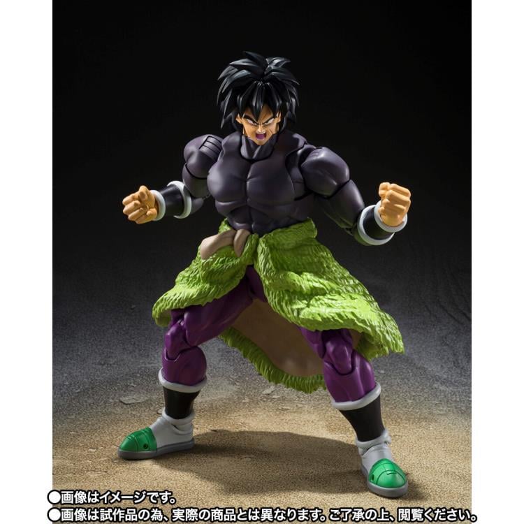 Dragon Ball Super: Super Hero S.H.Figuarts Broly Exclusive Action Figure Gallery Image 4