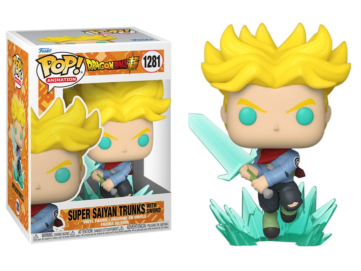 Pop! Animation: Dragon Ball Super - Super Saiyan Trunks with Sword Gallery Image 1