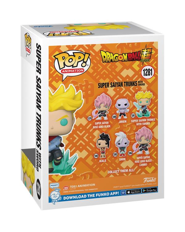 Pop! Animation: Dragon Ball Super - Super Saiyan Trunks with Sword Gallery Image 5