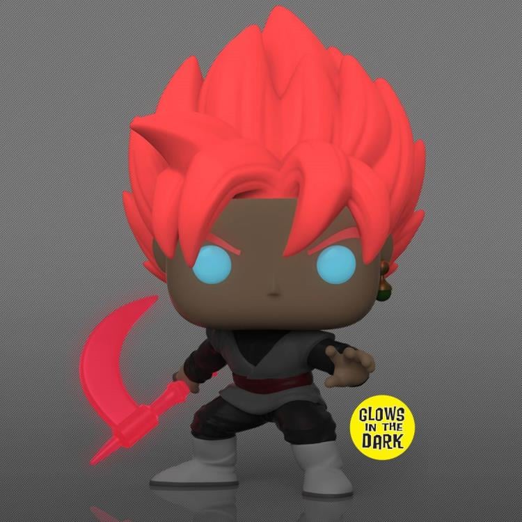 Pop! Animation: Dragon Ball Super - Super Saiyan Rose Goku Black (Glow-in-the-Dark) Exclusive Gallery Image 4