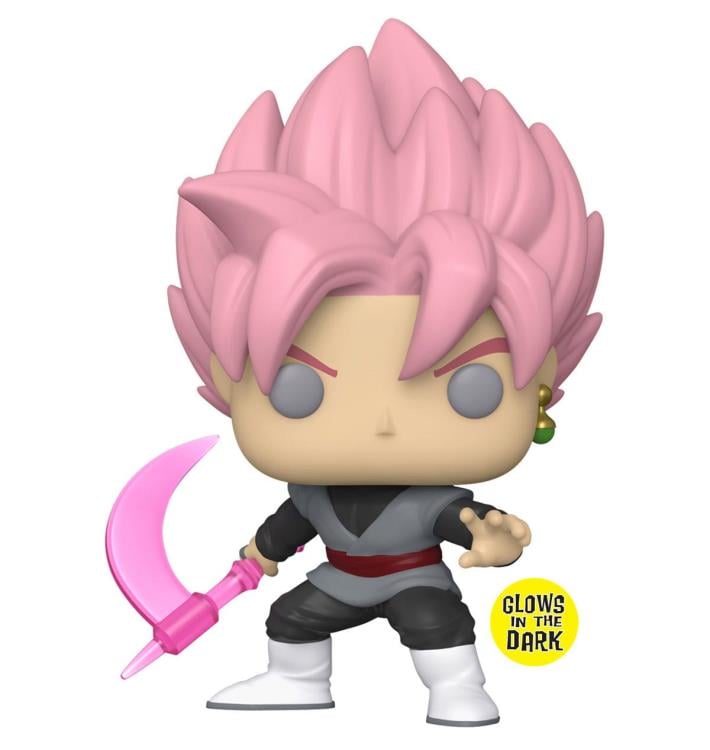 Pop! Animation: Dragon Ball Super - Super Saiyan Rose Goku Black (Glow-in-the-Dark) Exclusive Gallery Image 3