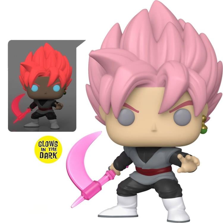 Pop! Animation: Dragon Ball Super - Super Saiyan Rose Goku Black (Glow-in-the-Dark) Exclusive Gallery Image 5
