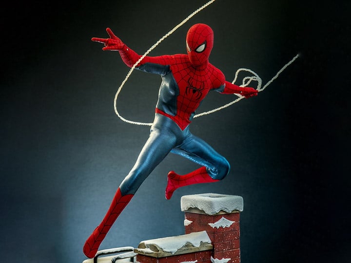 スパイダーマン 新赤青スーツ デラックス版 MMS680欠損あり Spider-Man: No Way Home MMS680 Spider-Man (New Red and Blue Suit